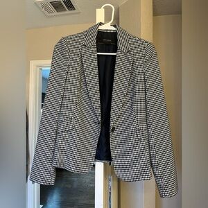 Zara Basic Collection Houndstooth Jacket XS